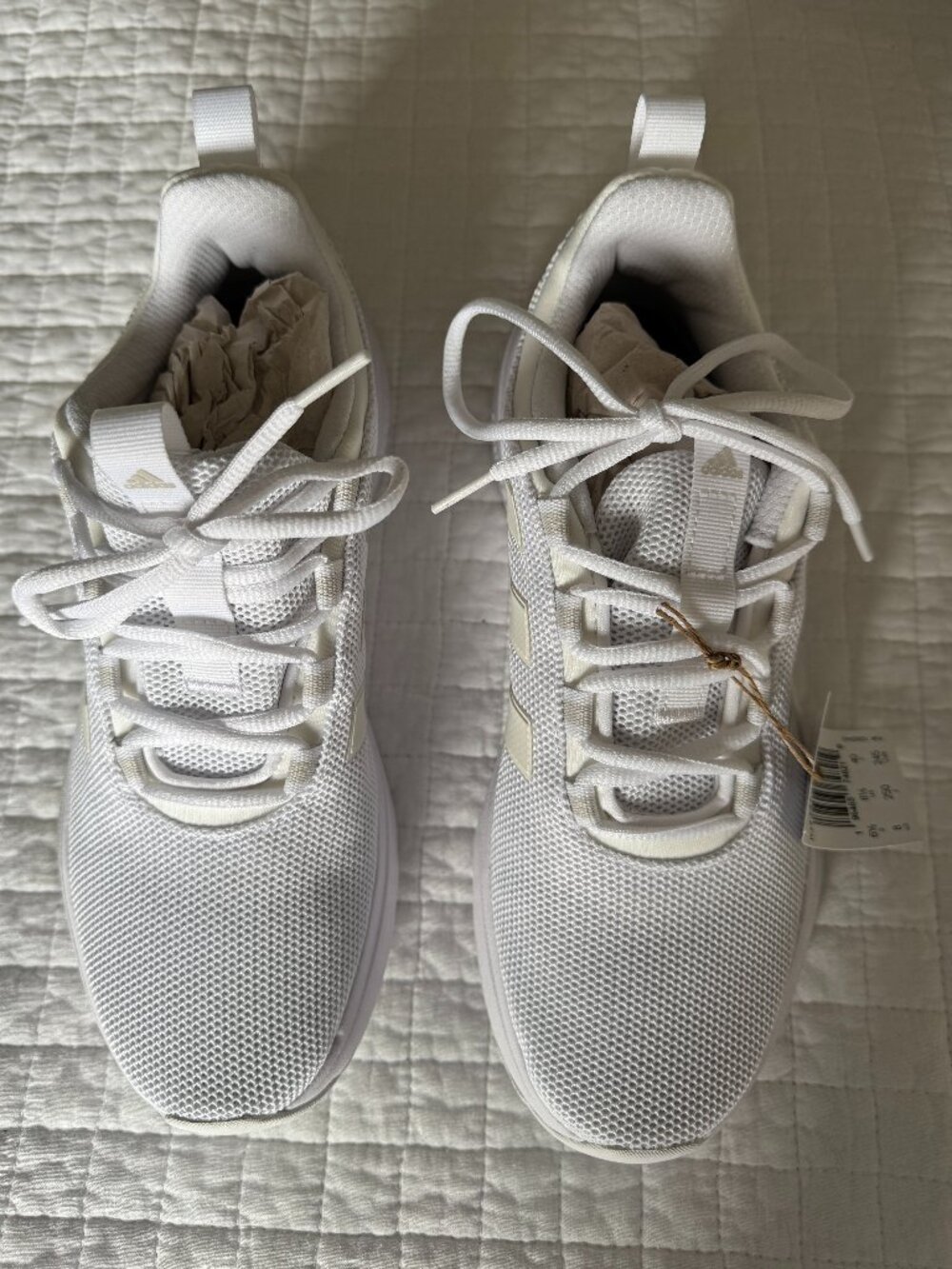 Adidas New White Racer TR23 Size 8